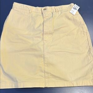 GAP Women's BUTTER YELLOW Skirt